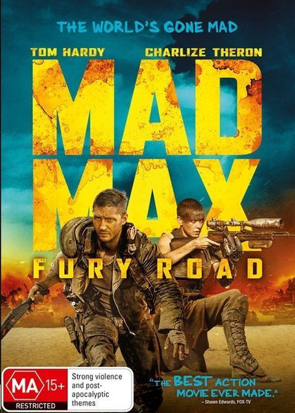 MAD MAX FURY ROAD DVD NM