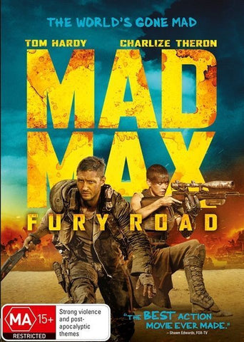 MAD MAX FURY ROAD DVD NM