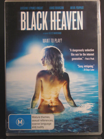 BLACK HEAVEN- DVD VG