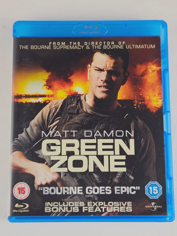 GREEN ZONE- BLURAY VG+