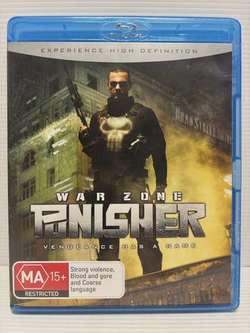 PUNISHER: WARZONE- BLURAY VG+