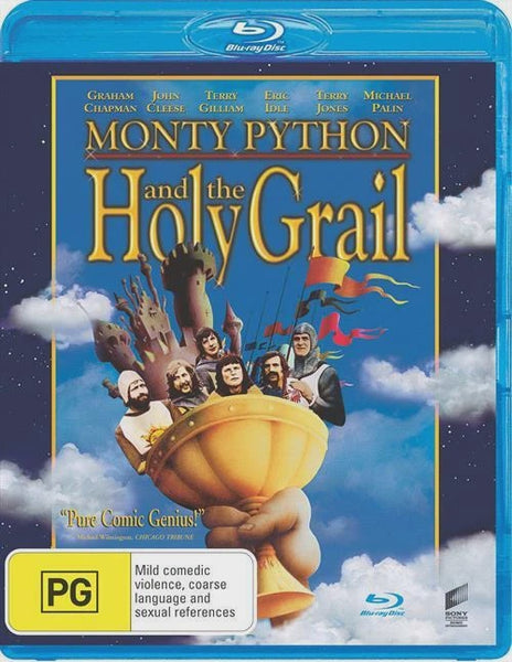 MONTY PYTHON AND THE HOLY GRAIL BLURAY NM