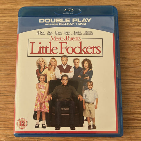 MEET THE PARENTS LITTLE FOCKERS- BLURAY AND DVD VG+