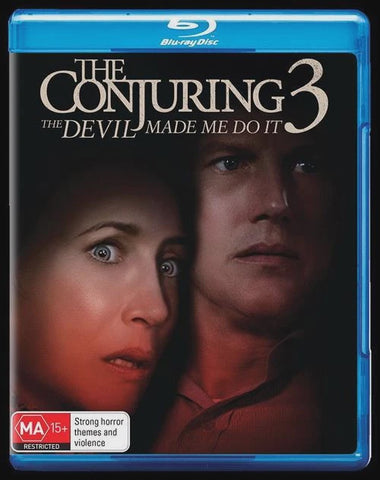 CONJURING 3 THE DEVIL MADE ME DO IT- BLURAY NM