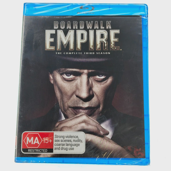 BROADWALK EMPIRE- COMPLETE THIRD SEASON 5BLURAY VG+