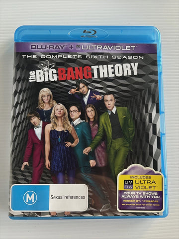 BIG BANG THEORY- COMPLETE SIXTH SEASON 2BLURAY NM