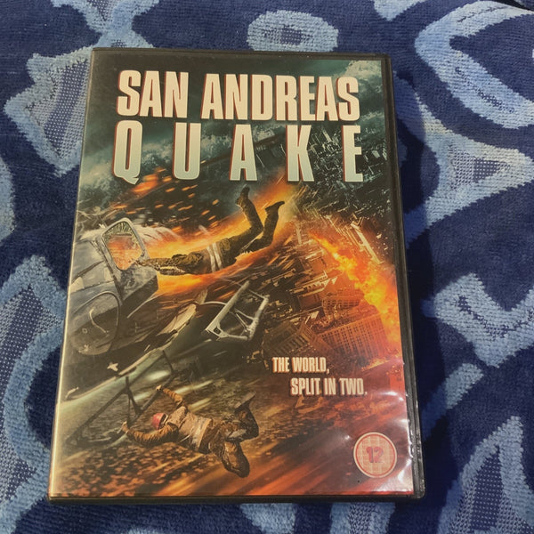 SAN ANDREAS QUAKE-THE WORLD SPLIT IN TWO-DVD EX