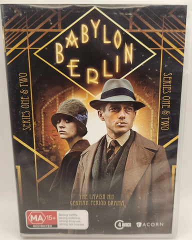 BABYLON BERLIN SERIES ONE AND TWO-DVD VG+