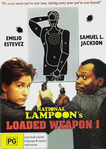 LOADED WEAPON 1-NATIONAL LAMPOONS DVD VG+