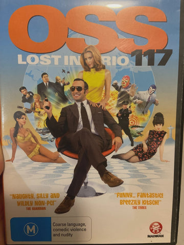 OSS 117 LOST IN RIO- DVD VG+