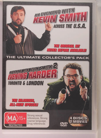 AN EVENING WITH KEVIN SMITH 1 AND 2-4DVD VG+