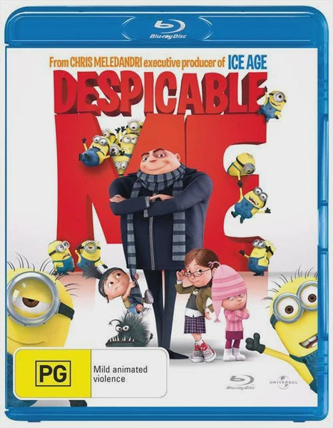 DESPICABLE ME- BLURAY VG+