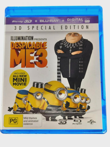 DESPICABLE ME 3- 2BLURAY 3D NM