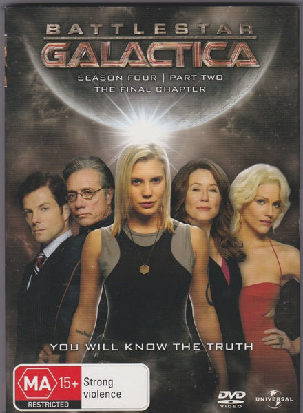 BATTLESTAR GALACTICA- SEASON 4 PART ONE 4DVD NM
