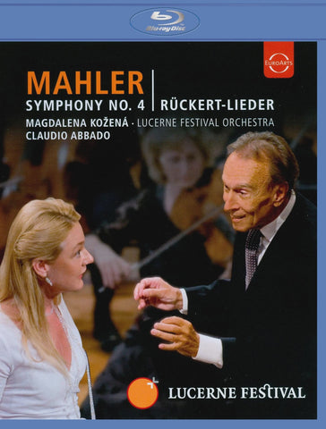 MAHLER- SYMPHONY NO.4 ABBADO BLURAY VG+