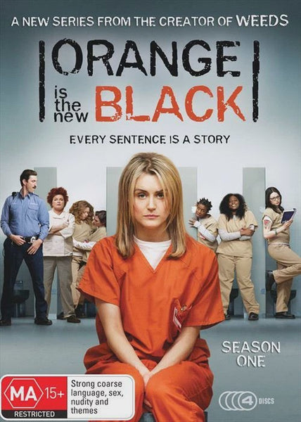 ORANGE IS THE NEW BLACK- SEASON ONE 4DVD VG