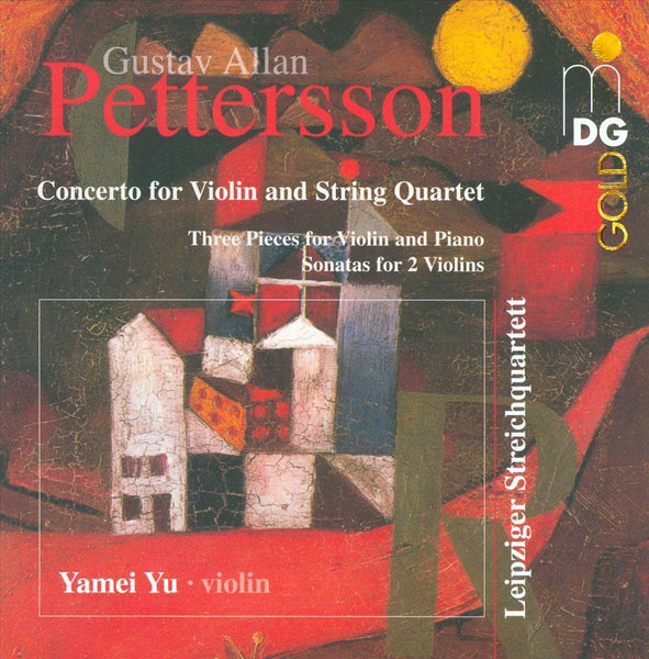 PETTERSSON GUSTAV ALLAN- CONCERTO FOR VIOLIN AND STRING QUARTET CD VG