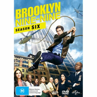 BROOKLYN NINE NINE SEASON SIX 3DVD VG