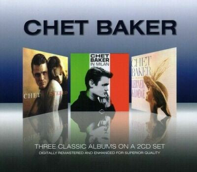 BAKER CHET-THREE CLASSIC ALBUMS 2CD VG