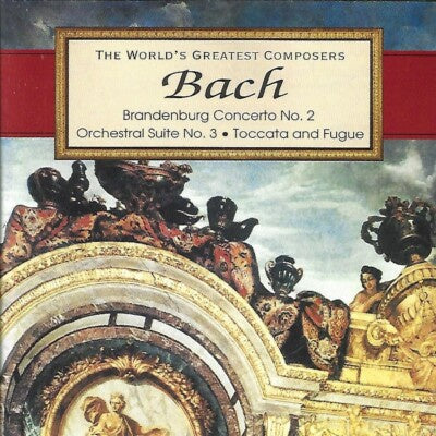 BACH-BRANDENBURG CONCERTO NO 2 CD VG
