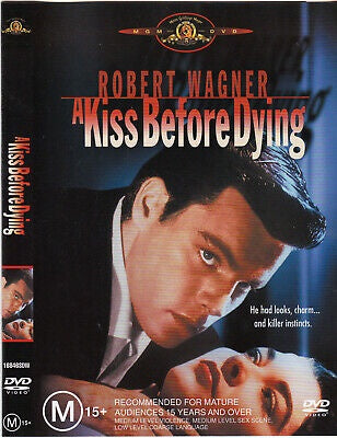 A KISS BEFORE DYING - REGION 1 DVD NM