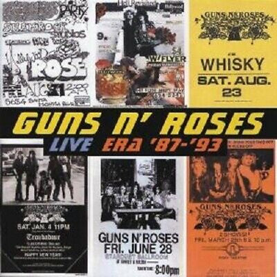 GUNS N ROSES-LIVE ERA 87 TO 93 2C VG+