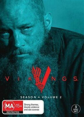 VIKINGS SEASON FOUR VOLUME TWO 3DVD VG+