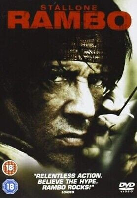 RAMBO REGION TWO DVD VG