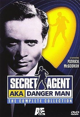 SECRET AGENT AKA DANGER MAN COMPLETE COLLECTION-18DVD BOX SET VG+