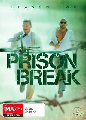 PRISON BREAK SEASON TWO 6DVD VG+