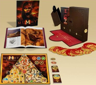 MUMMY THE COLLECTION-REGION TWO 6DVD VG + BOOK + GAME