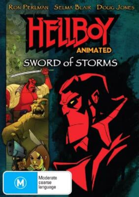 HELLBOY ANIMATED: SWORD OF STORMS DVD NM
