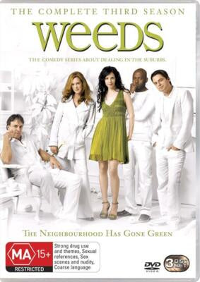 WEEDS-THE COMPLETE THIRD SEASON 3DVD VG