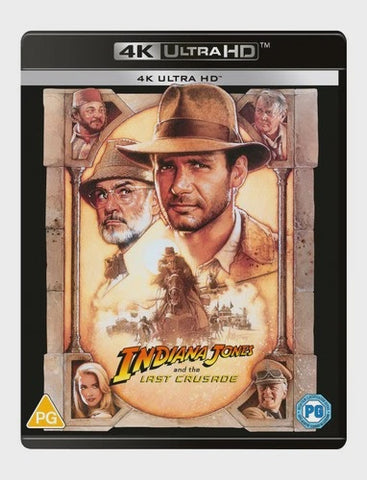 INDIANA JONES AND THE LAST CRUSADE- 4K ULTRA HD NM