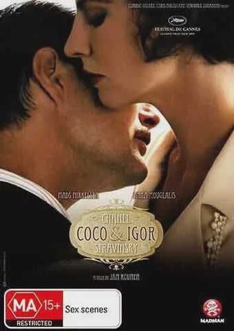COCO CHANEL AND IGOR STRAVINSKY- DVD VG+
