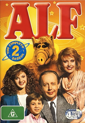 ALF- THE COMPLETE SECOND SEASON 4DVD VG+