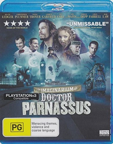 IMAGINARIUM OF DOCTOR PARNASSUS BLURAY VG+