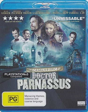 IMAGINARIUM OF DOCTOR PARNASSUS BLURAY VG+