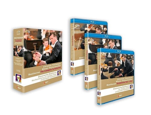 BEETHOVEN- COMPLETE SYMPHONIES THIELEMANN 3BLURAY VG+