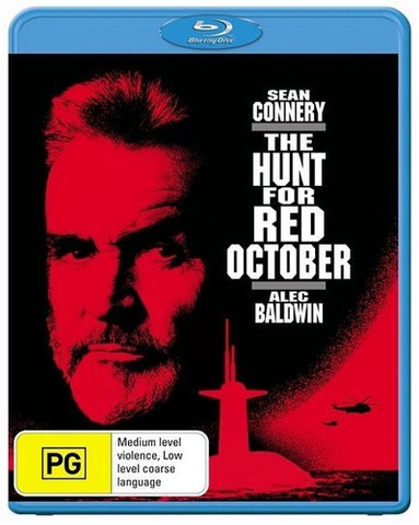 HUNT FOR RED OCTOBER- BLURAY VG+