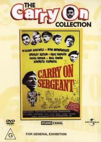 CARRY ON SERGEANT - DVD VG+
