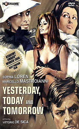 YESTERDAY, TODAY & TOMORROW-REGION 1 DVD VG+