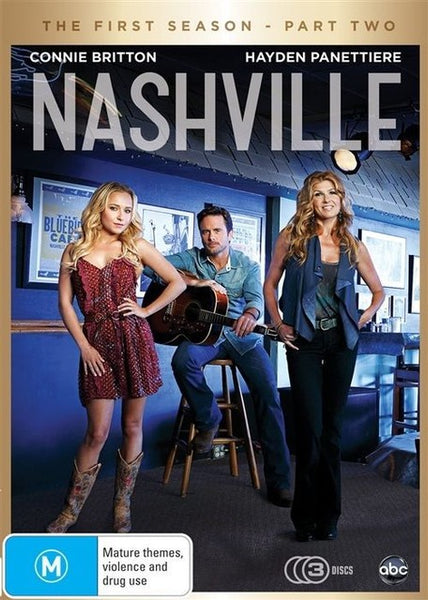 NASHVILLE-FIRST SEASON PART 2 3DVD VG+