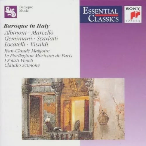 BAROQUE IN ITALY- VARIOUS ARTISTS CD VG