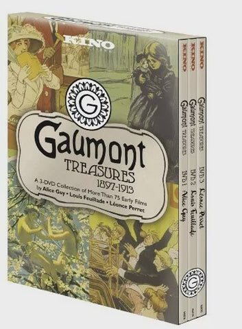 GAUMONT TREASURES 1897-1913- 3-DVD VG+