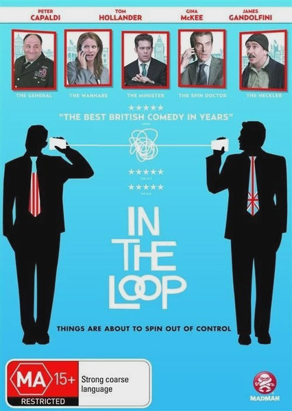 IN THE LOOP- DVD NM