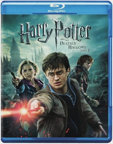 HARRY POTTER AND THE DEATHLY HALLOWS PART 2-BLURAY+DVD NM