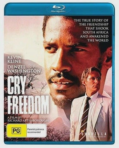CRY FREEDOM- BLURAY NM