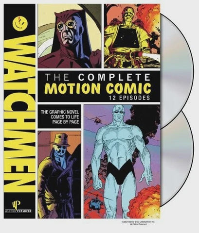 WATCHMEN- THE COMPLETE MOTION COMIC REGION ONE 2DVD NM