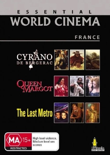 ESSENTIAL WORLD CINEMA FRANCE-3DVD VG